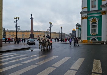 Январь на Дворцовой 