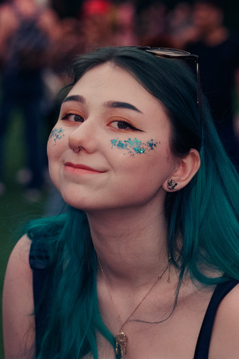 Hippie Day 2020 in Moscow. Street Portrait №1