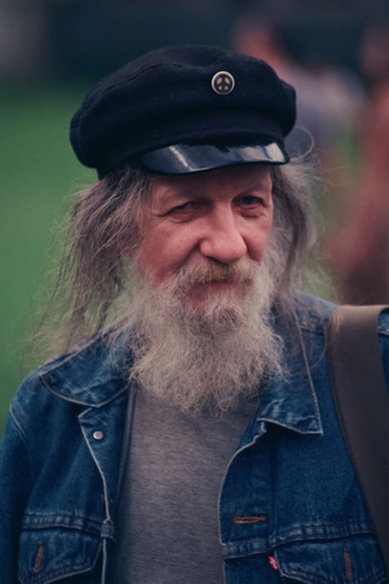 Hippie Day 2020 in Moscow. Street Portrait №2