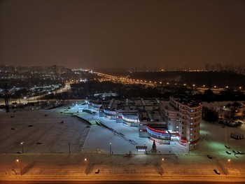 Ночь на окраине Москвы 