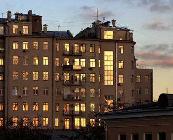 вечерние окна (Москва)