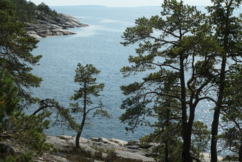 На острове Остё, Швеция