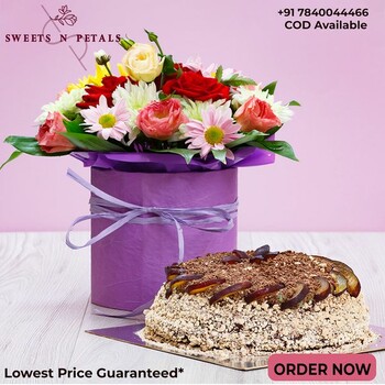 Sweets 'N' Petals offers online flower, Cake &amp; Gift delivery in Delhi NCR. Order Now