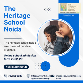 Online school admission form 2022-23 | The heritage school