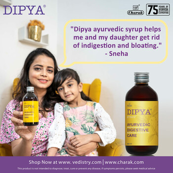 Best Ayurvedic Medicine for Indigestion and Gas - Dipya Syrup