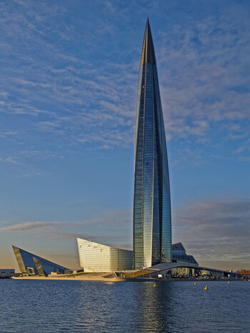 The tallest building in Europe.