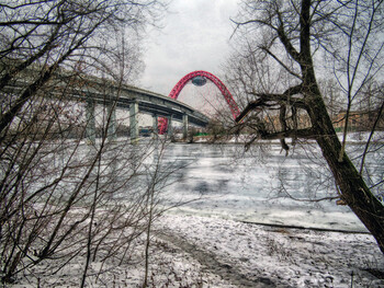 Живописный мост...Москва