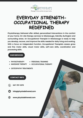 Homeward Healing: Occupational Therapy at Your Doorstep