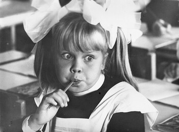 Первоклассница 1981 год