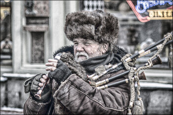 На Арбате...