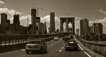 NYC.Brooklyn Bridge.Manhatten.