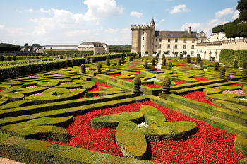 Сады замка Виландри , Франция , 2010 г