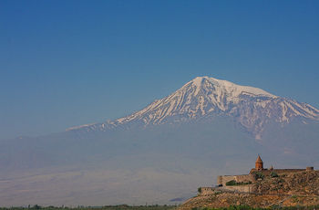 View on Khor Virap&amp;Ararat