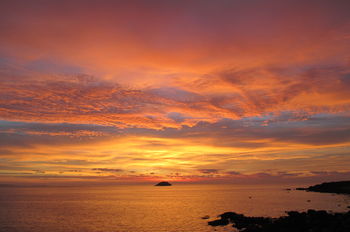 Рассвет на острове Nahant