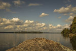 Виталий Никитин : View of the island Malosoloveckij (lake Vselug) 