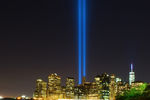 Mikhail & Ella Kusayev : Tribute in Light. Downtown New York City 