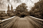 Alex Basansky : Bow Bridge, Central Park West, New York City 