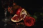 Светлана  Хромова : Гранат и роза 