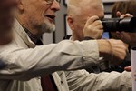 Анатолий Сафонов : Лица на открытии Юбилейной выставки 