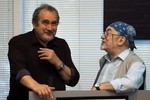 Борисыч Сан : На открытии фотовыставки Отвлечение 