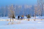 Борис Горский : На великах 