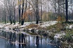 Иван Миронов : Первый снег. Александровский парк. СПБ 
