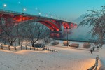 Константин Батищев : Коммунальный мост г.Красноярск 