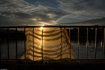 Anatoly Rodionov : Sunset on Potomac river 