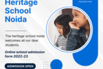 Heritage School Noida : Online school admission form 2022-23 | The heritage school 