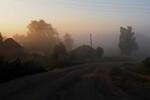 Мила Раменская : По деревне туман стелется 