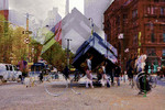 Elena Sysoeva : Astor Place. East Village. New York 