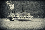 Mikhail & Ella Kusayev : Steam boat at Lake George 