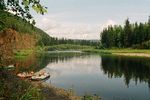 Александр Бороздин : Река Иркинеева. 
